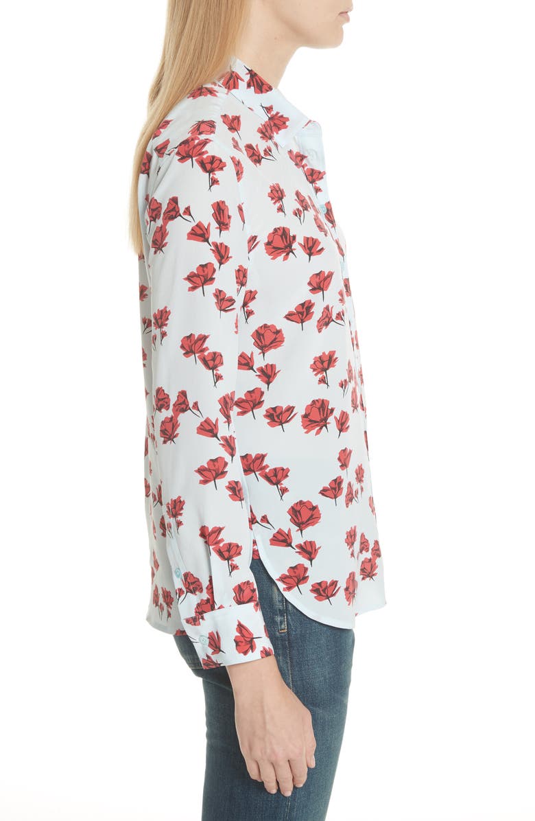 Equipment Leema Floral Silk Shirt, Alternate, color,