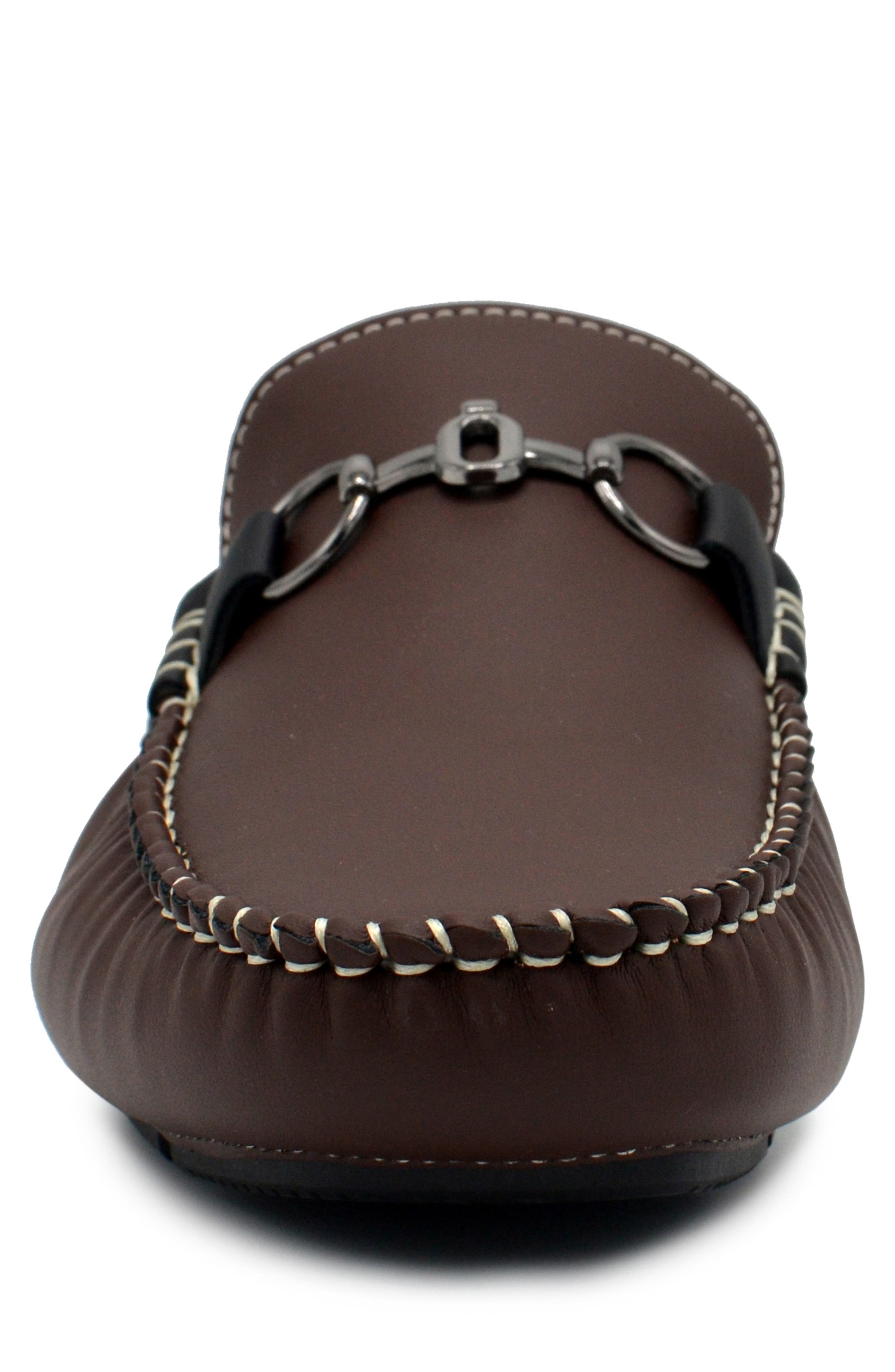 ASTON MARC Renton Driving Shoe, Alternate, color, Brown