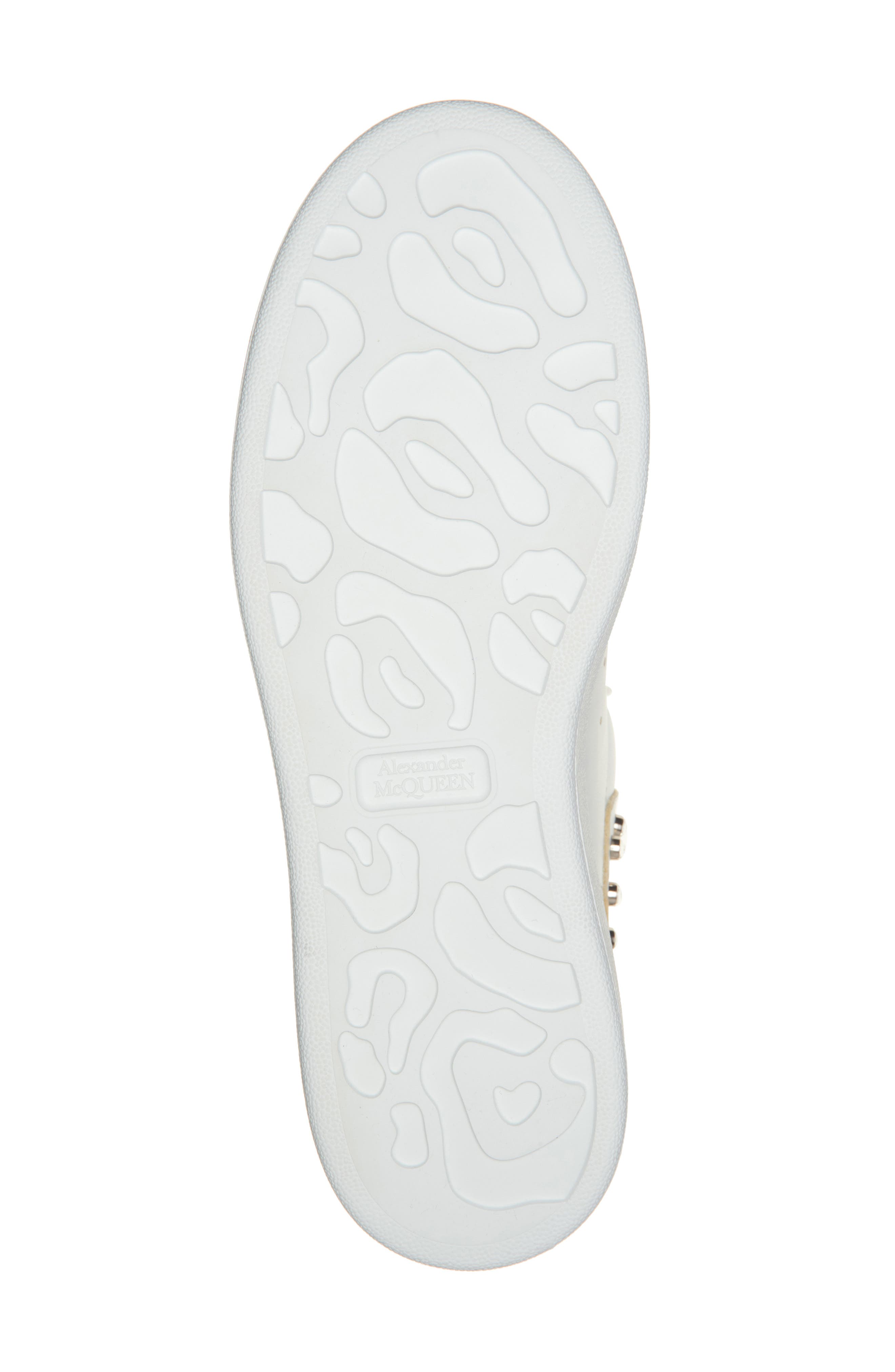 McQueen Oversized Crystal Embellished Sneaker, Alternate, color, 