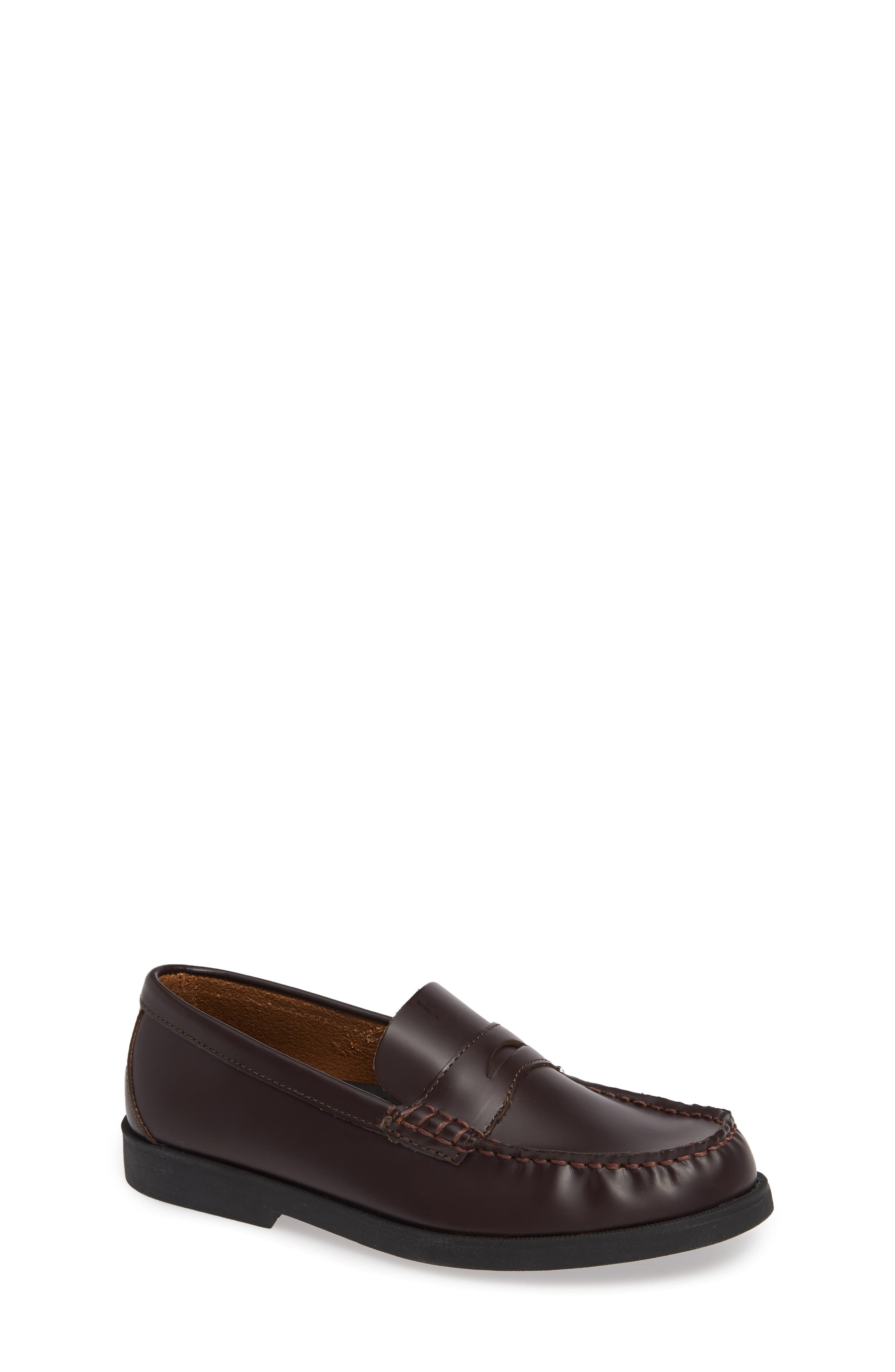 Sperry Kids 'Colton' Loafer, Alternate, color, BURGUNDY