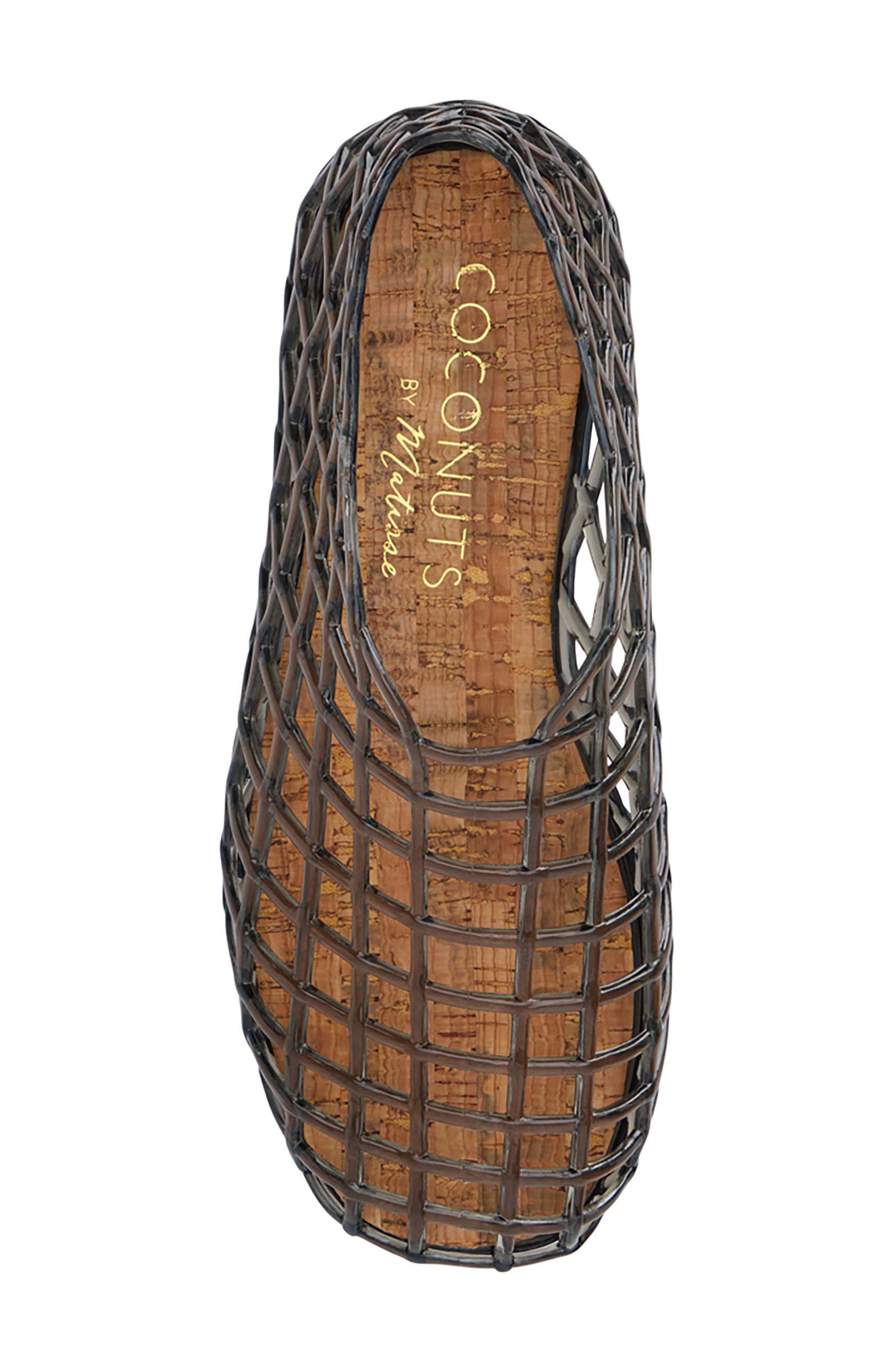 Coconuts by Matisse Marlow Jelly Ballet Flat, Alternate, color, Black