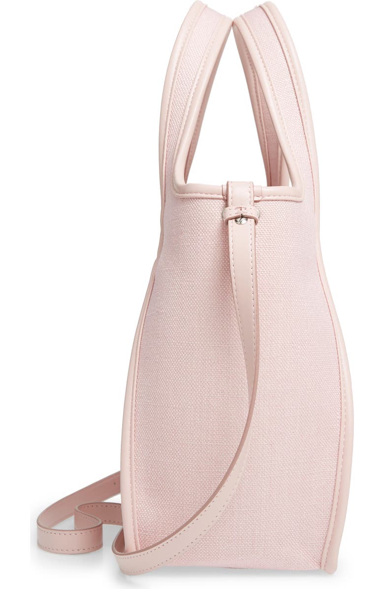 Stella McCartney Eco-Linen Crossbody Tote Bag, Alternate, color,