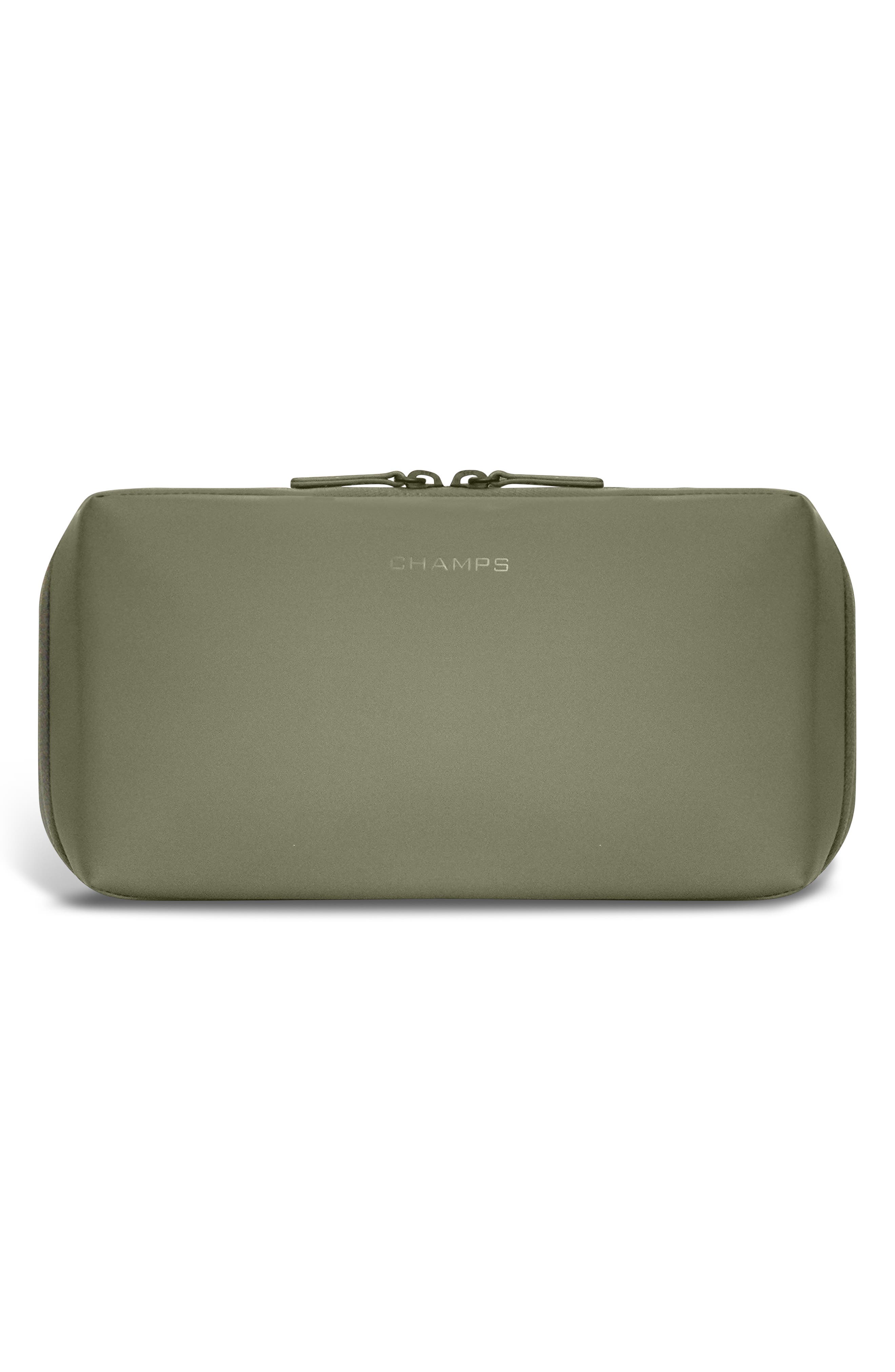 CHAMPS Waterproof Nylon Dopp Kit