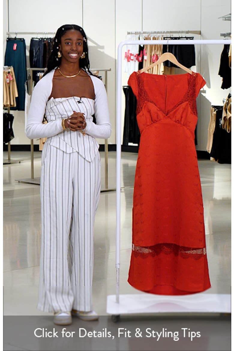 Free People Foolish Heart Midi Dress (Women) | Nordstromrack