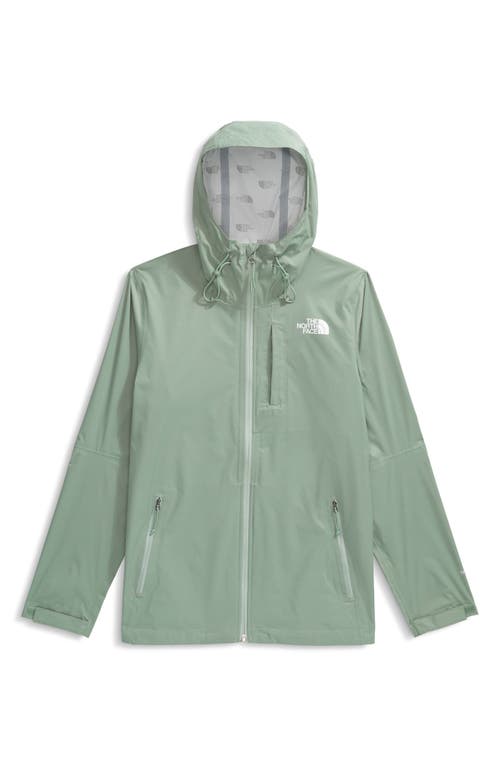 The North Face Alta Vista Hooded Water Repellent Jacket In Green