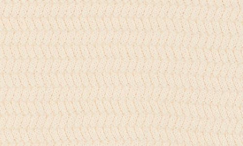 Democracy Scalloped Cap Sleeve Sweater In Natural