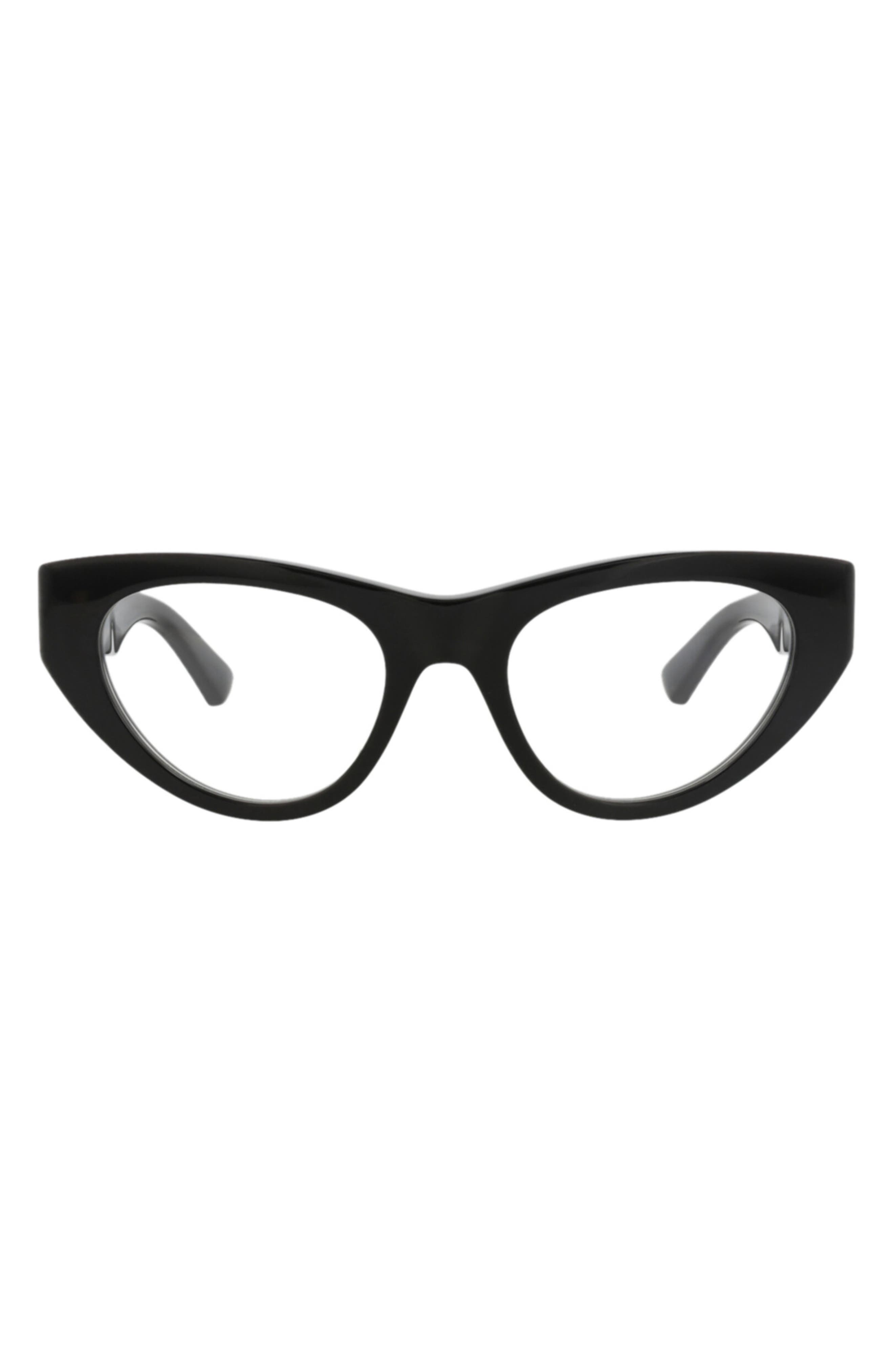 Novelty 51mm Cat Eye Optical Glasses
