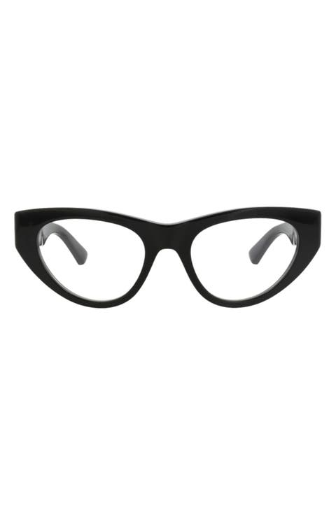 Novelty 51mm Cat Eye Optical Glasses