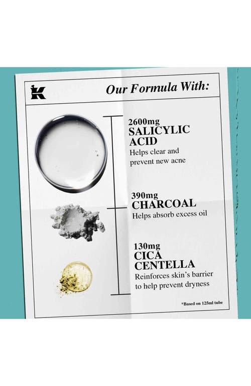 Kiehl's Since 1851 Gently Effective Acne-treating Cleansing Paste In Transparent