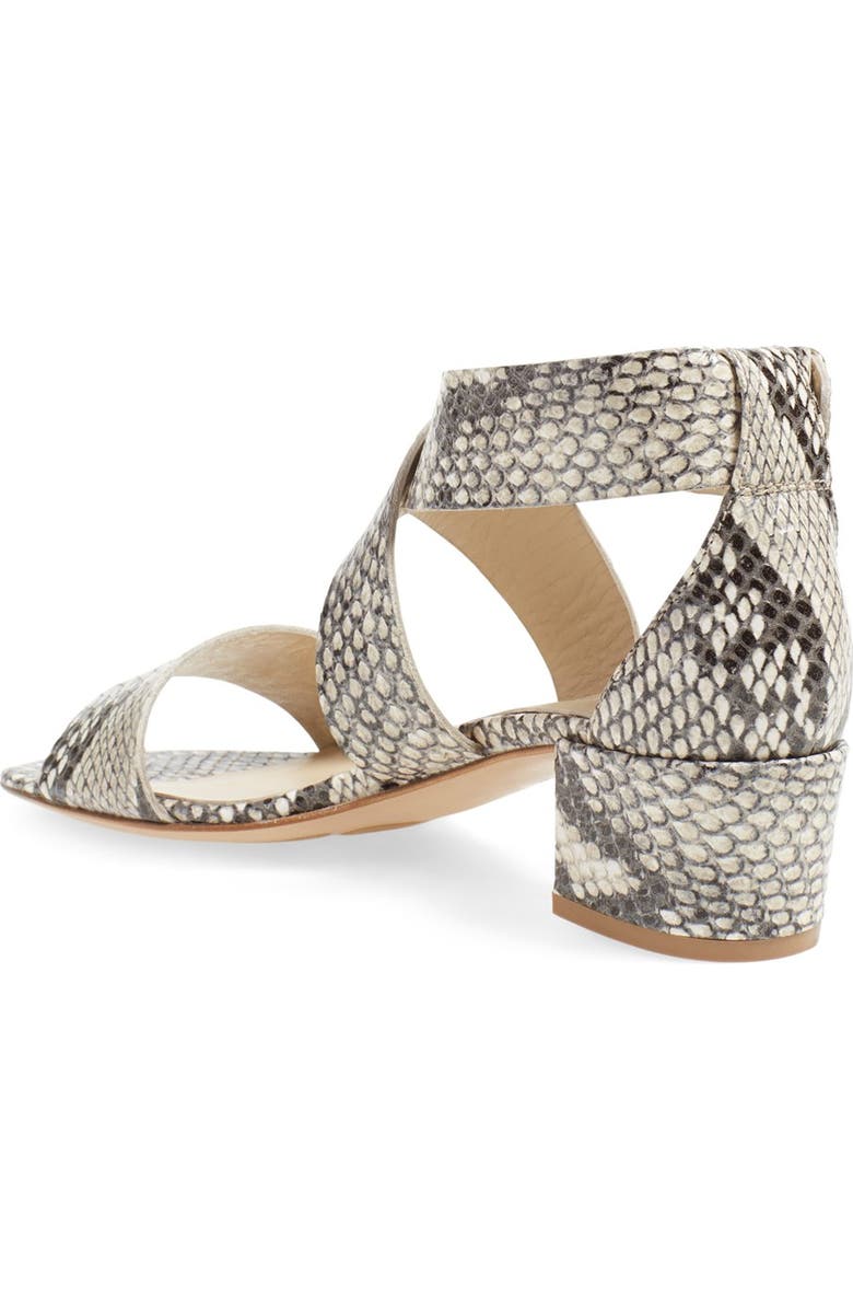 AGL 'City' Block Heel Sandal, Alternate, color,