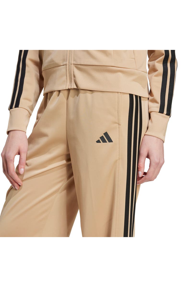 adidas 3-Stripe Pants, Alternate, color, Warm Sandstone/ Off White
