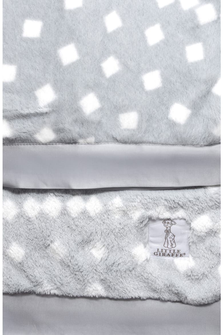 String of Pearls Luxe Baby Blanket, Alternate, color, SILVER