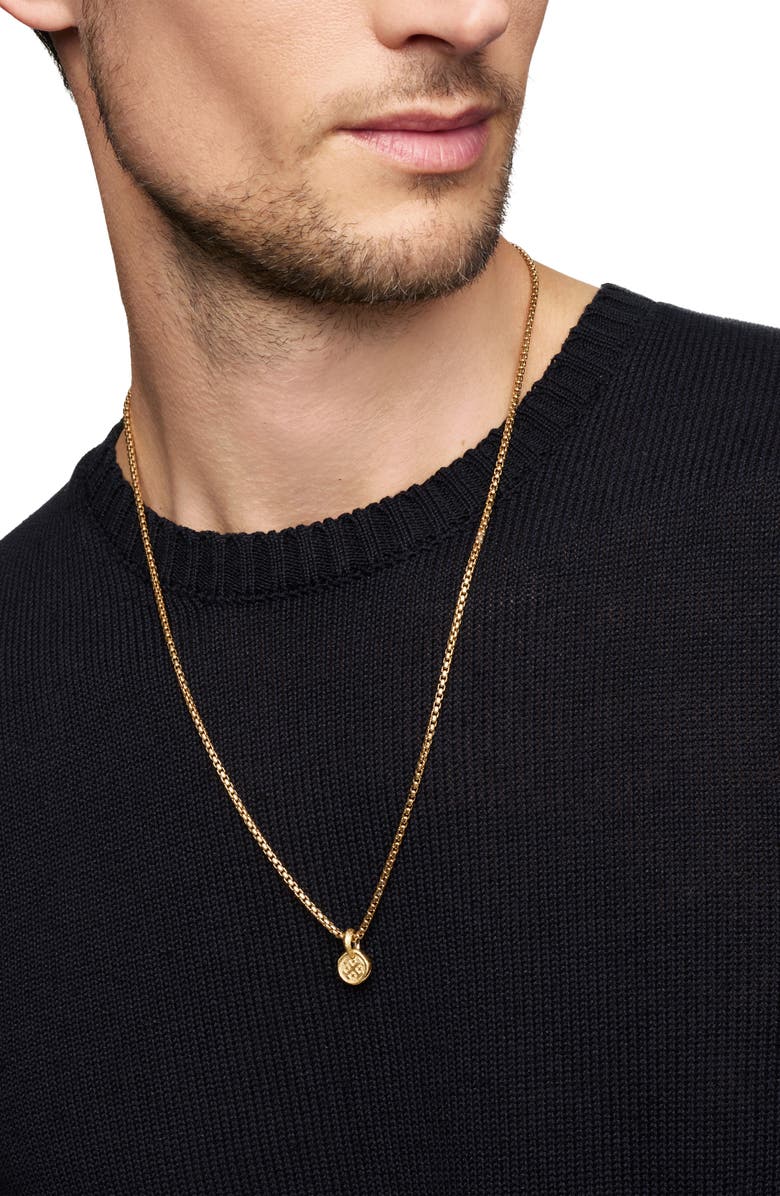 David Yurman Shipwreck Coin Amulet, 10.5mm, Alternate, color, 