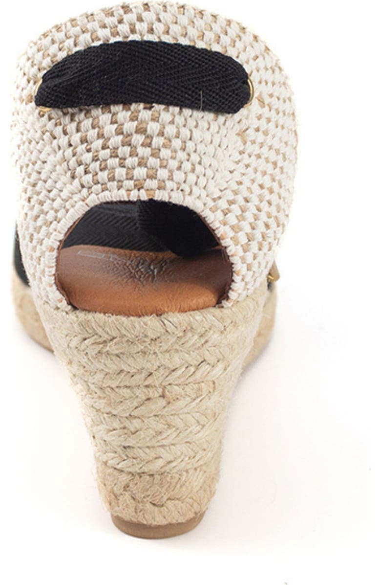 Menina Step Jimena Medium-Lace Espadrille, Alternate, color, Black