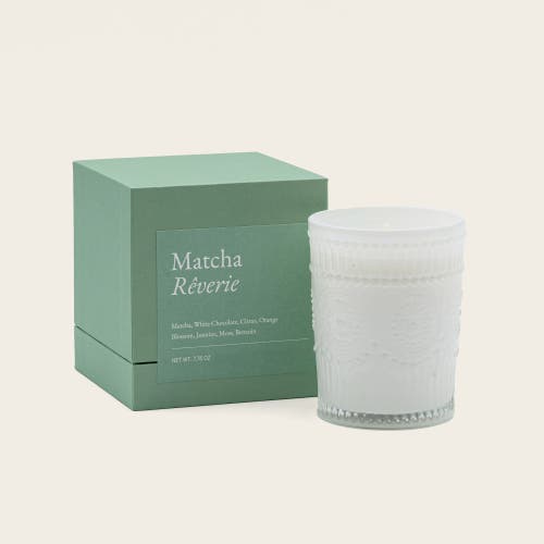 Italic Noir Swiss Scented Glass Candle In White