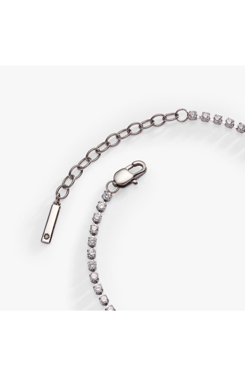 Alex and Ani Babe Tennis Chain Bracelet, Alternate, color, Silver