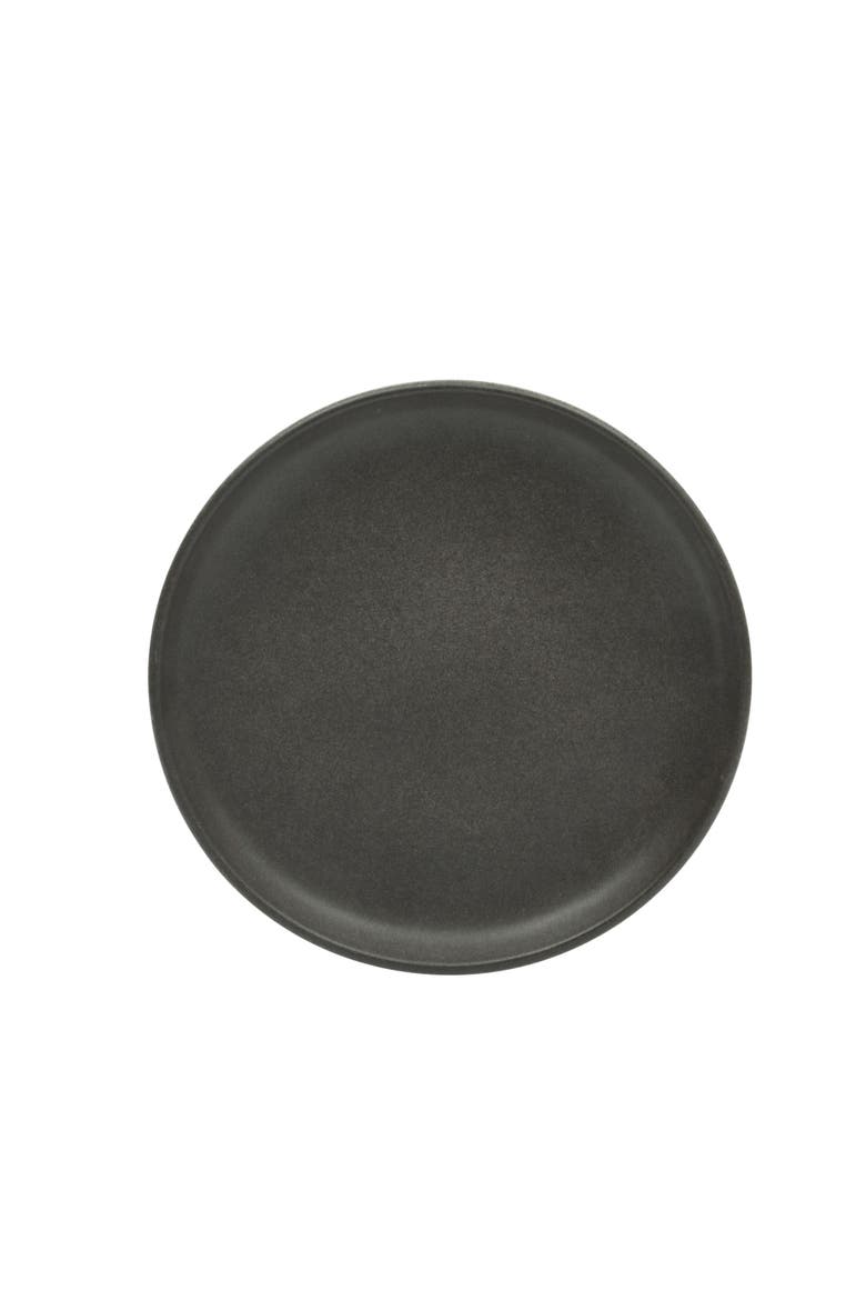 Pasco 12-Piece Reactive Glaze Stoneware Dinnerware Set, Alternate, color, Matte Black