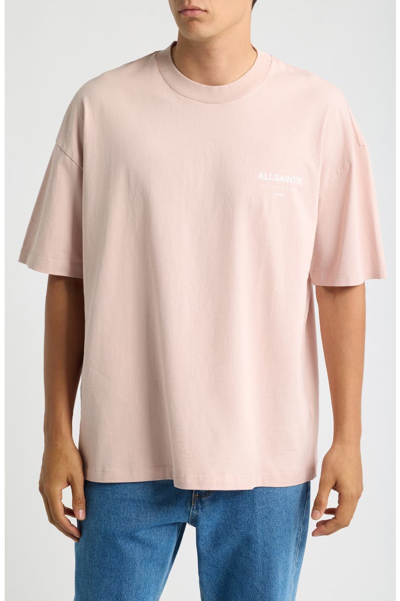 Underground Oversize Graphic T-Shirt, Main, color, BLUSHED PINK