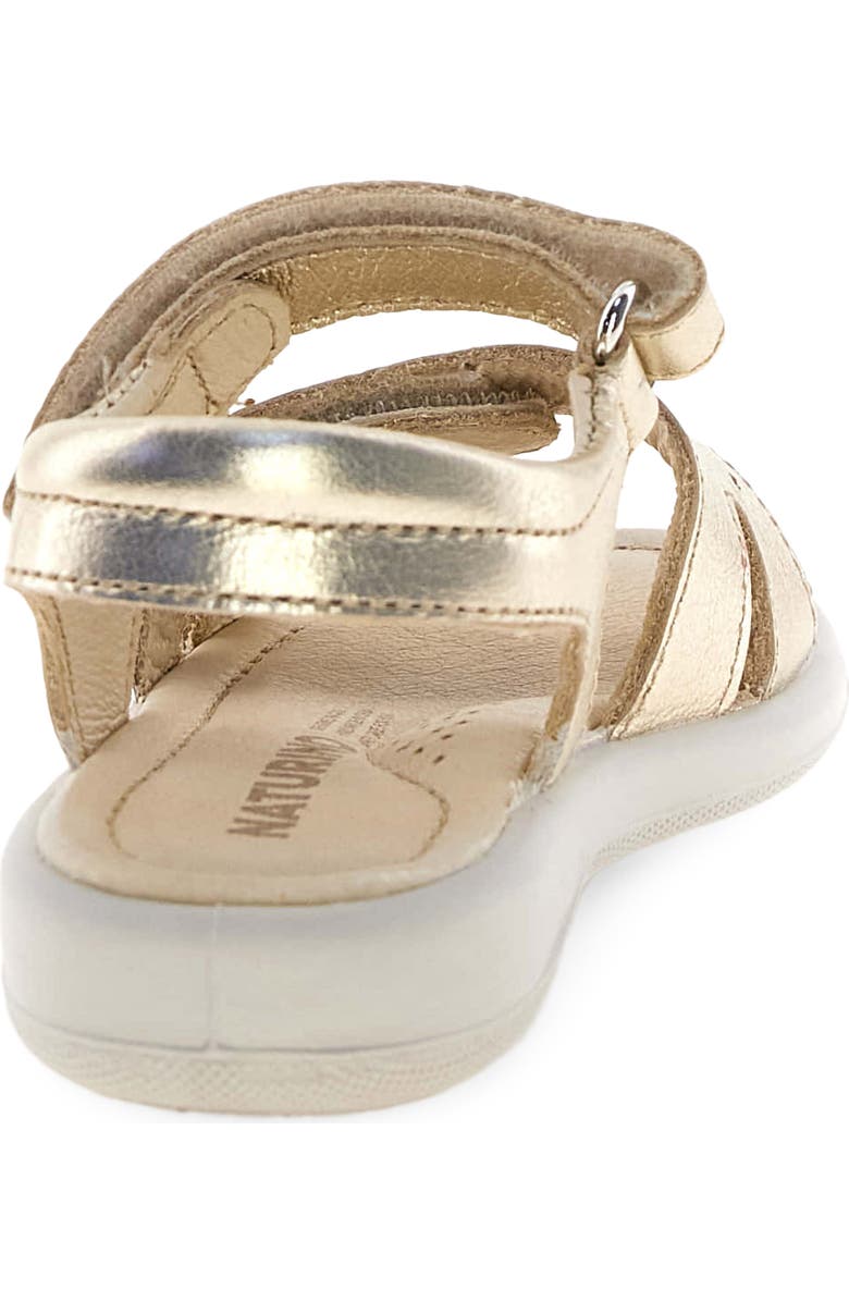 Naturino Kids' Saphia Sandal, Alternate, color, Gold