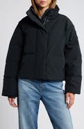 Canada Goose Grandview Black Label Crop 625 Fill Power Down Puffer Jacket