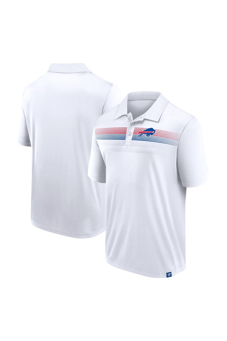 Men's Fanatics Branded White Buffalo Bills Victory For Us Interlock Polo, Main, color, White