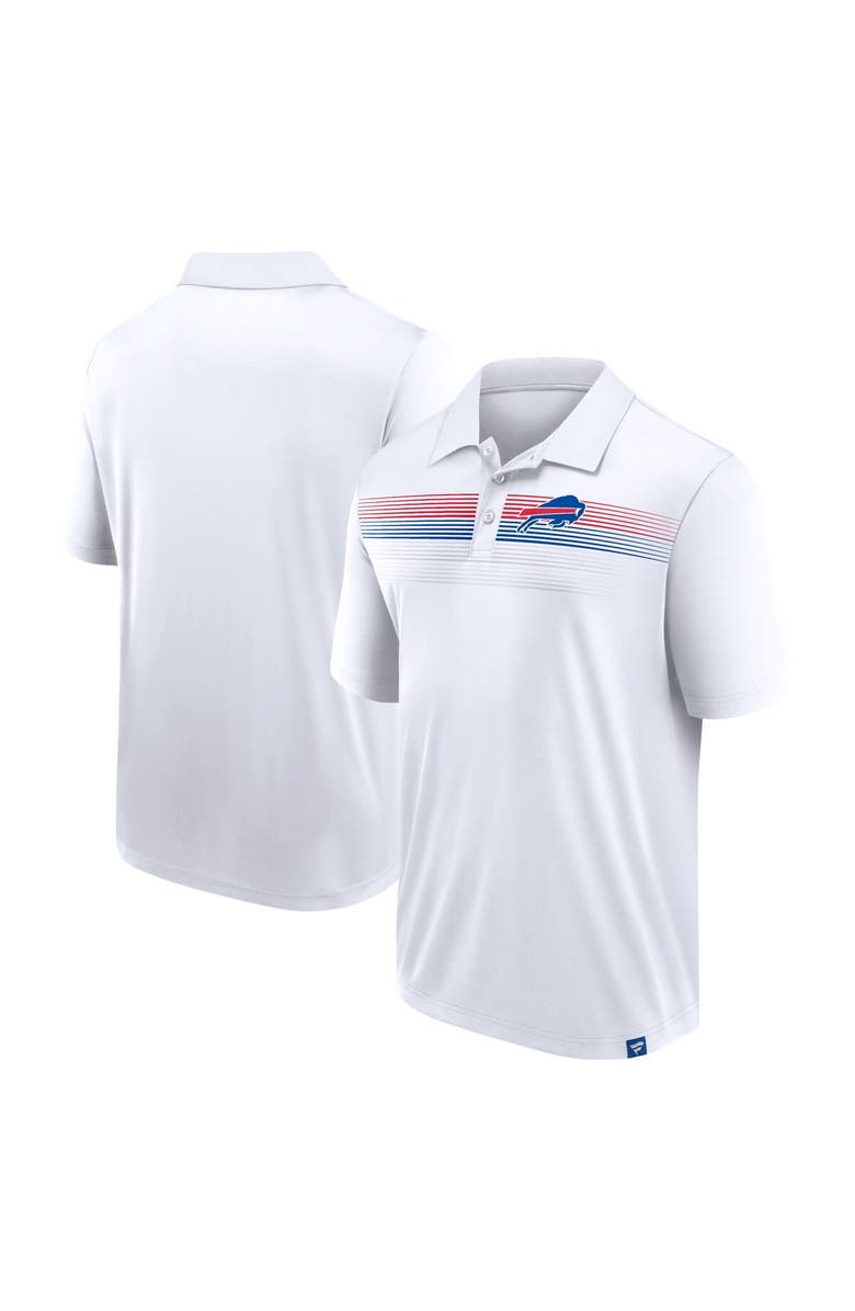 FANATICS Men's Fanatics Branded White Buffalo Bills Victory For Us Interlock Polo, Main, color, White