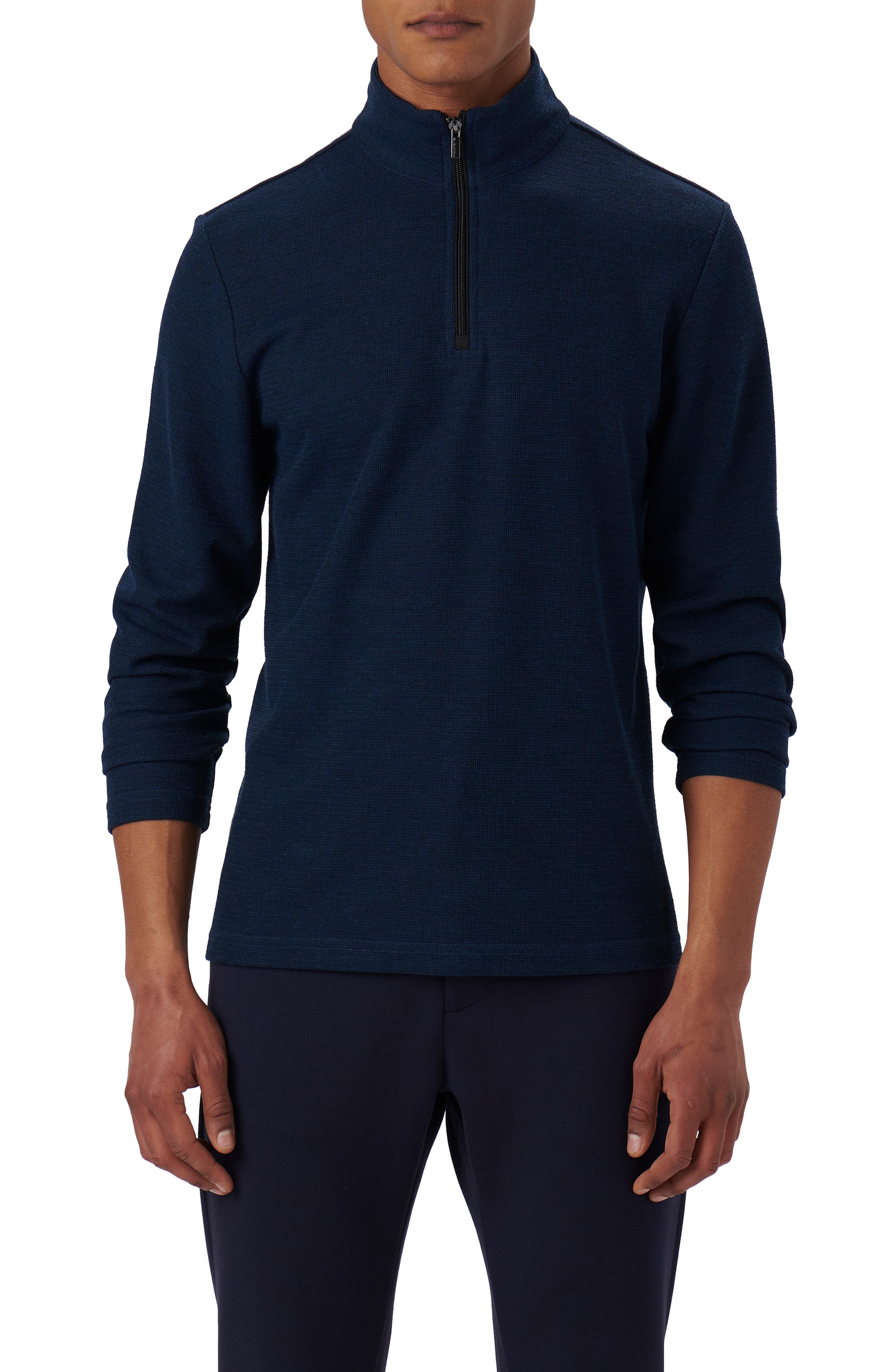 Bugatchi Quarter Zip Pullover