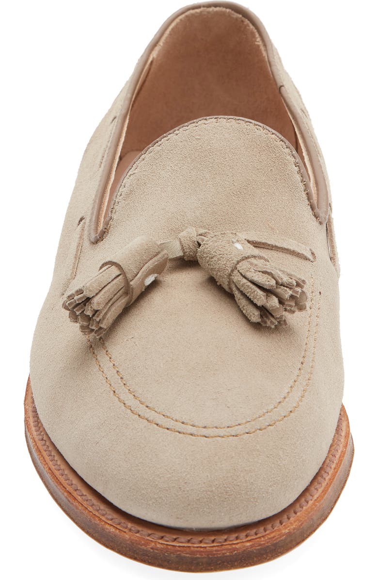 Alden Tassel Loafer, Alternate, color, Milkshake