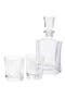 Crown Royal Decanter & Glass Set
