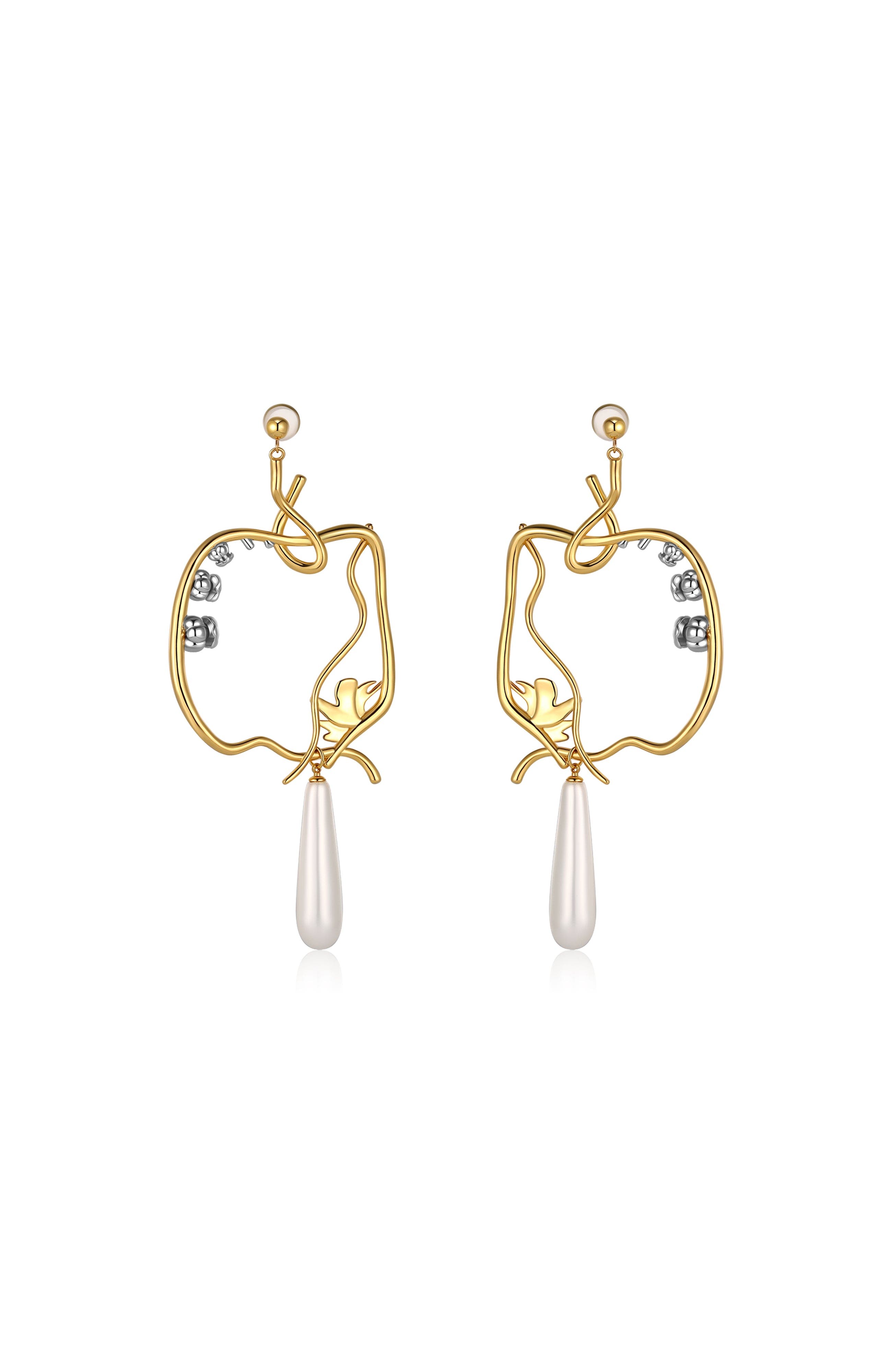 selected Gold & White