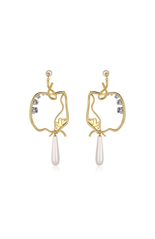 Rc Retro Chic Lily Of The Valley Earrings In Multi