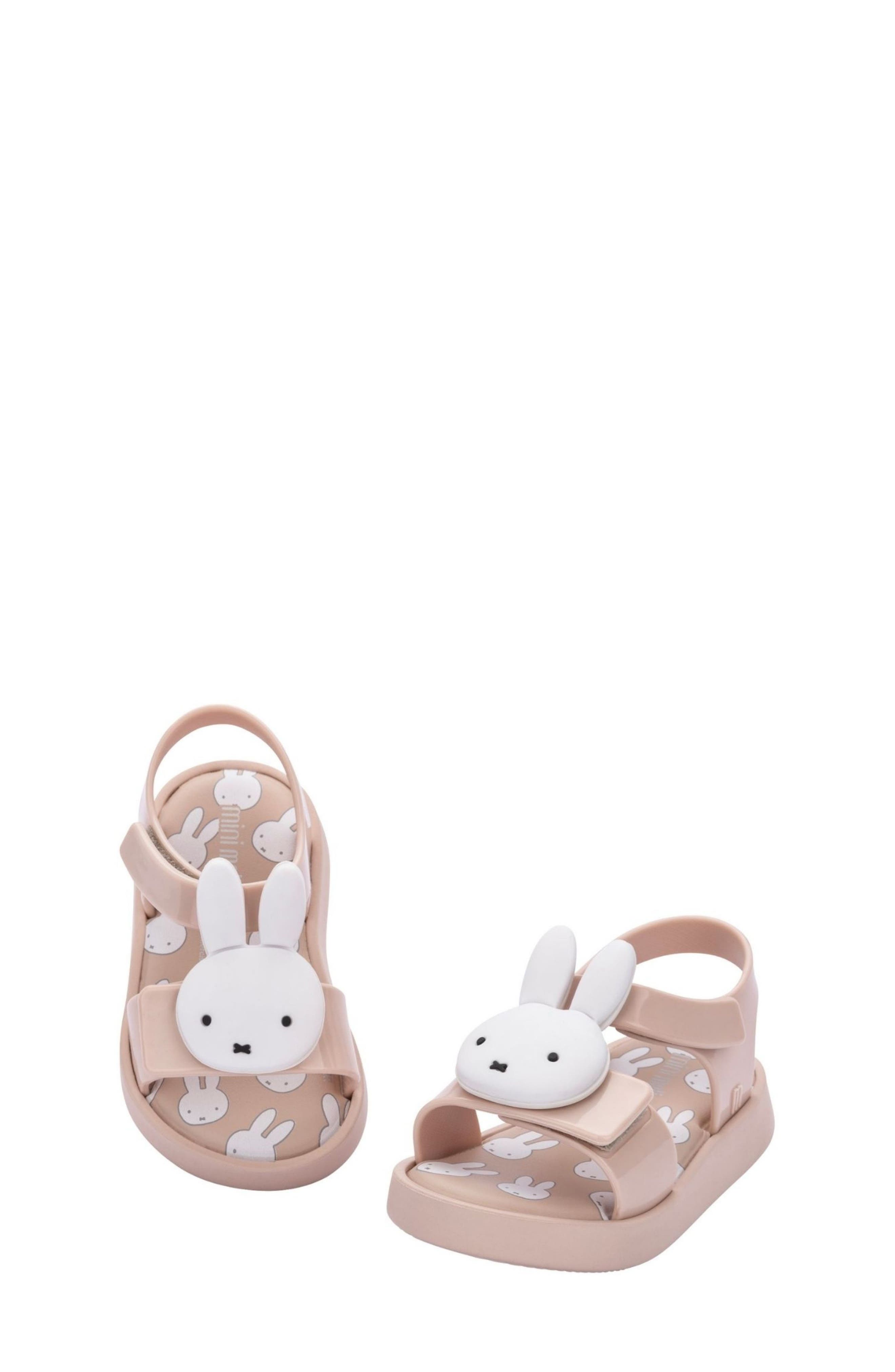 Mini Melissa Jump Miffy Sandal, Alternate, color, 