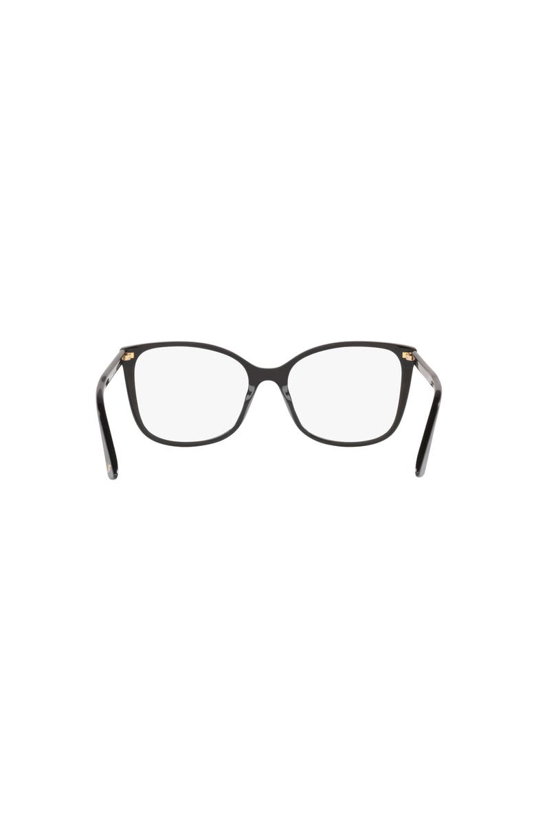 Gucci 53mm Round optical glasses, Alternate, color, Black