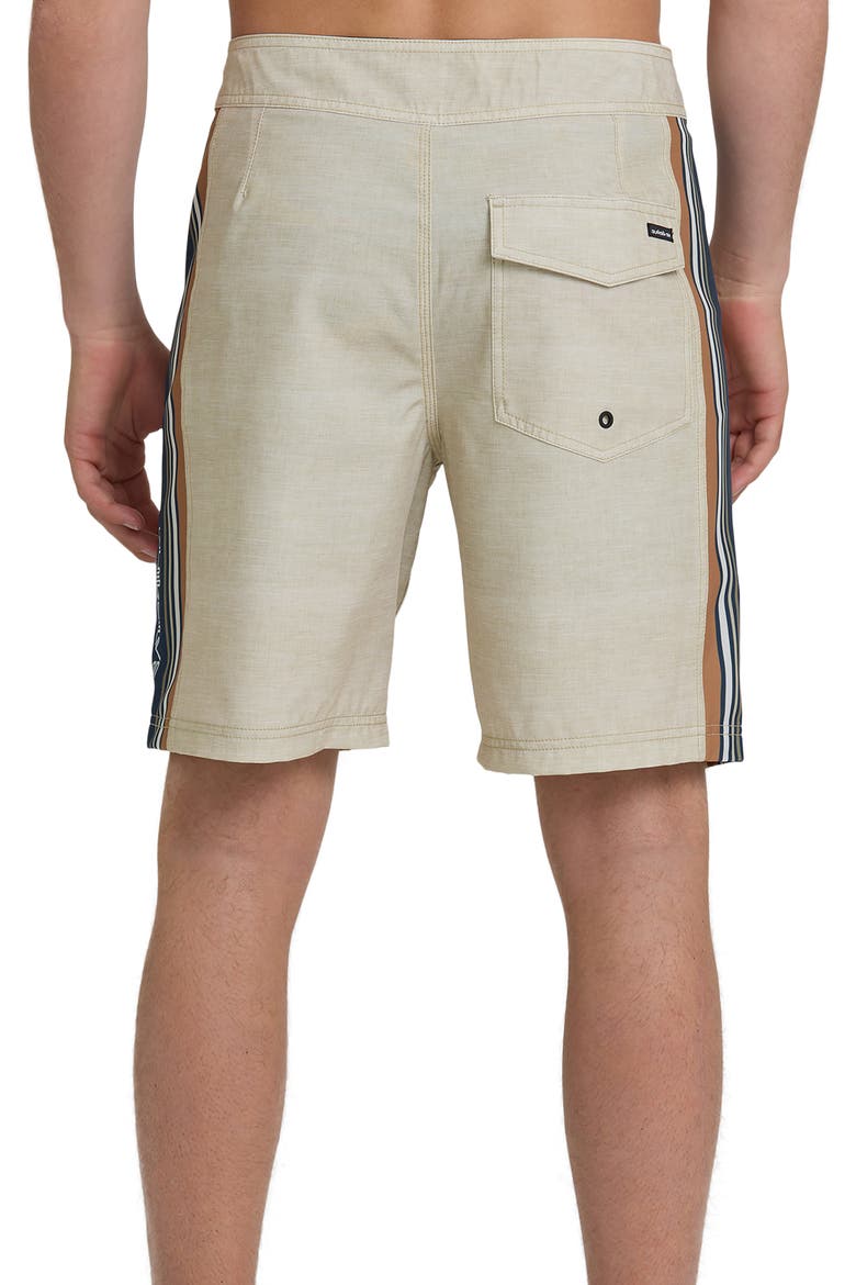 Fade Lines 19" Board Shorts, Alternate, color, TWILL
