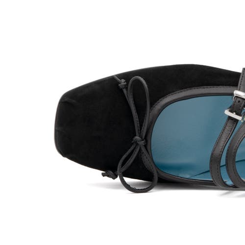 Valentina Rangoni Brigitte Dbl Monk Strap In Black