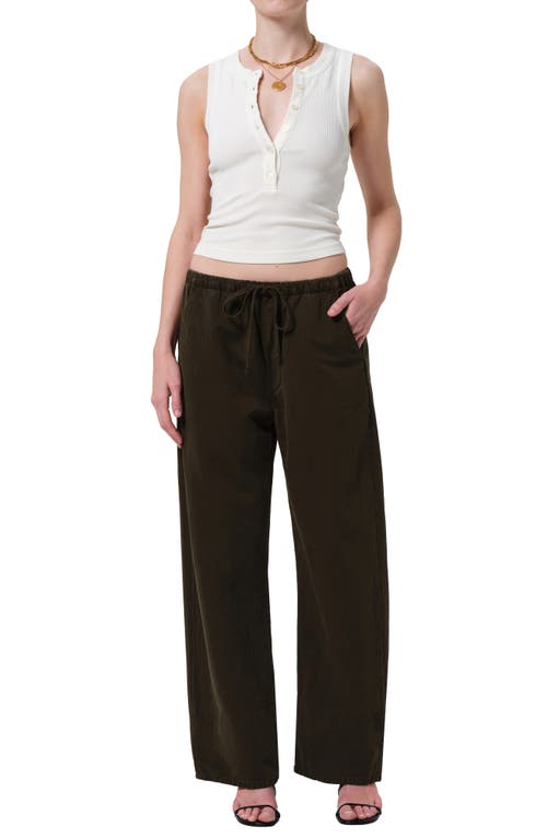 Citizens Of Humanity Ayla Pull-on Cotton & Hemp Pants