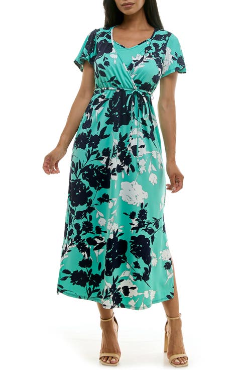 Tie Waist Maxi Dress