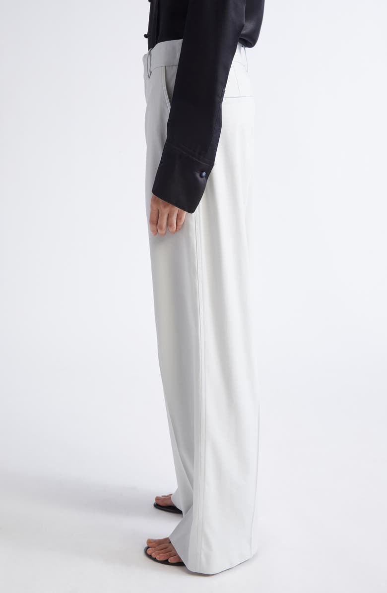 Proenza Schouler Weyes Straight Leg Pants, Alternate, color, Pale Grey