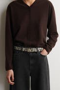 COS Reversible Leather Belt