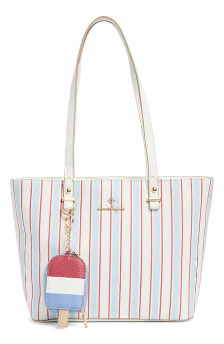 Nanette Lepore Faux Leather Tote with Removable Pouch