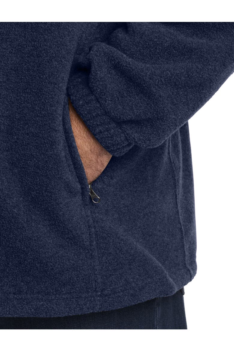 Full-Zip Polar Fleece Jacket, Alternate, color, NAVY