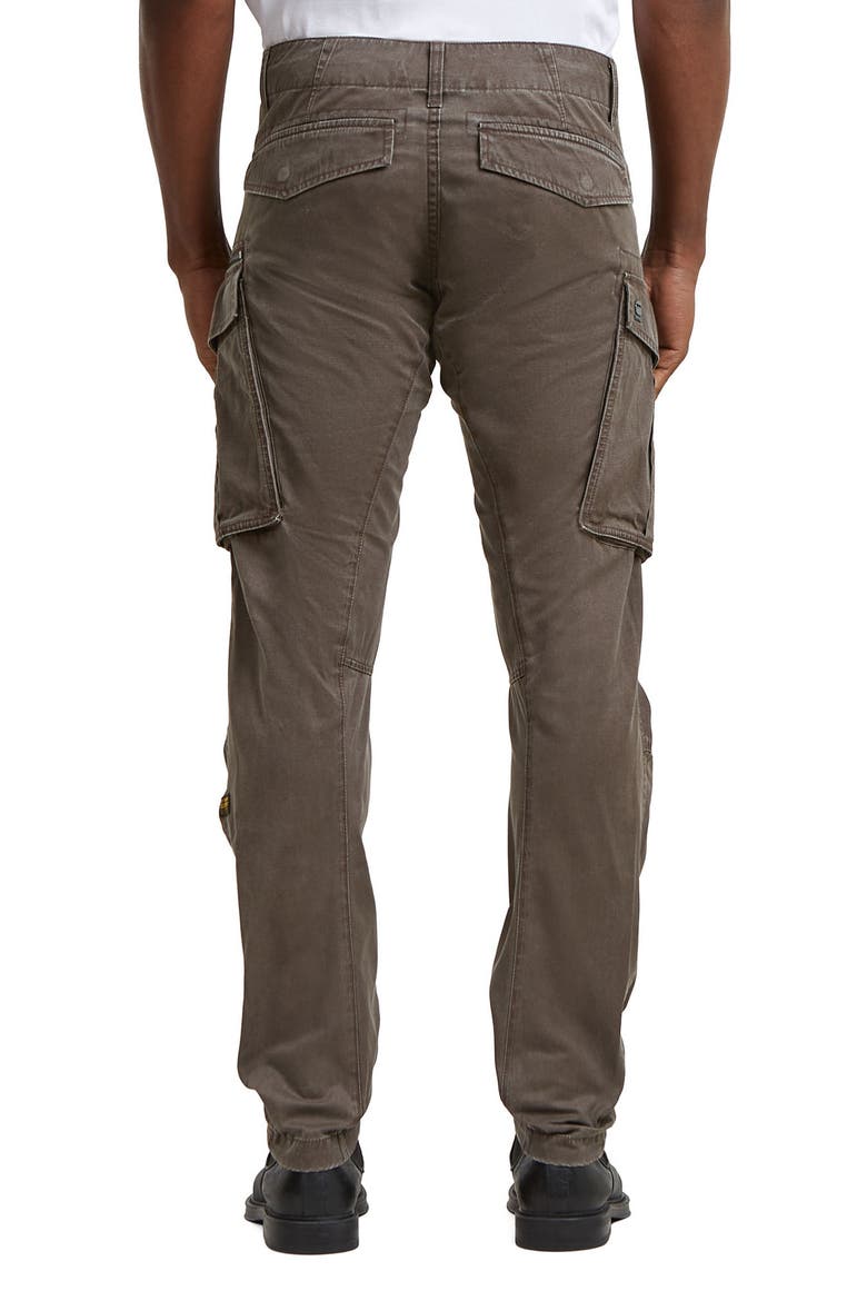 Rovic 3D Regular Fit Tapered Cargo Pants, Alternate, color, JAVA/ ELEPHANT SKIN