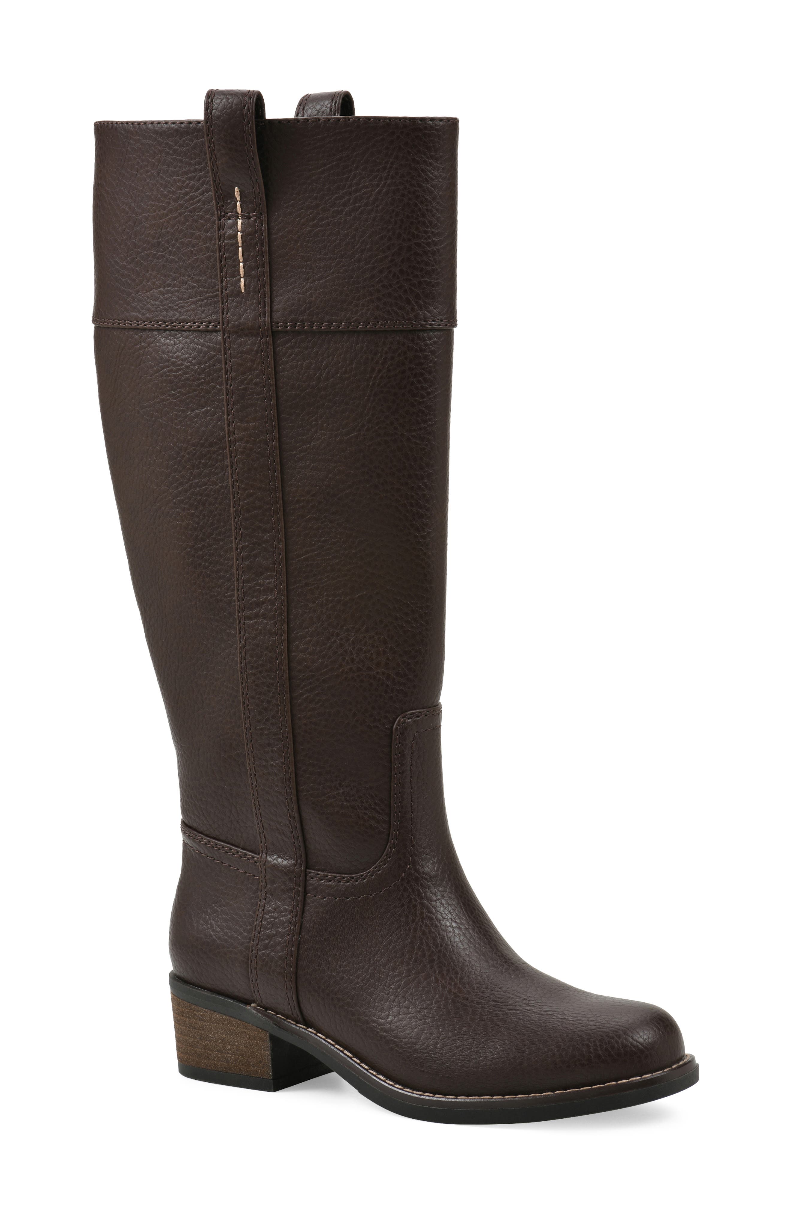 Merrier Western Tall Shaft Faux Leather Boot