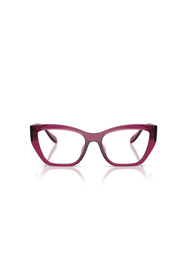52mm Square optical glasses, Alternate, color, Pink