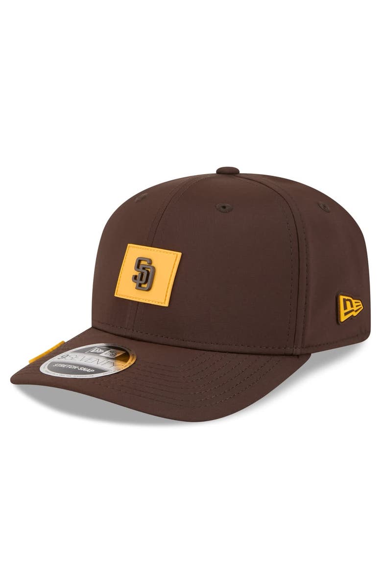Men's New Era  Brown San Diego Padres 2026 Clubhouse 9SEVENTY Adjustable Hat, Main, color, Brown