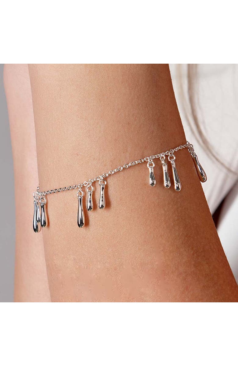 Lucy Quartermaine Cluster Bracelet, Alternate, color, Sterling Silver