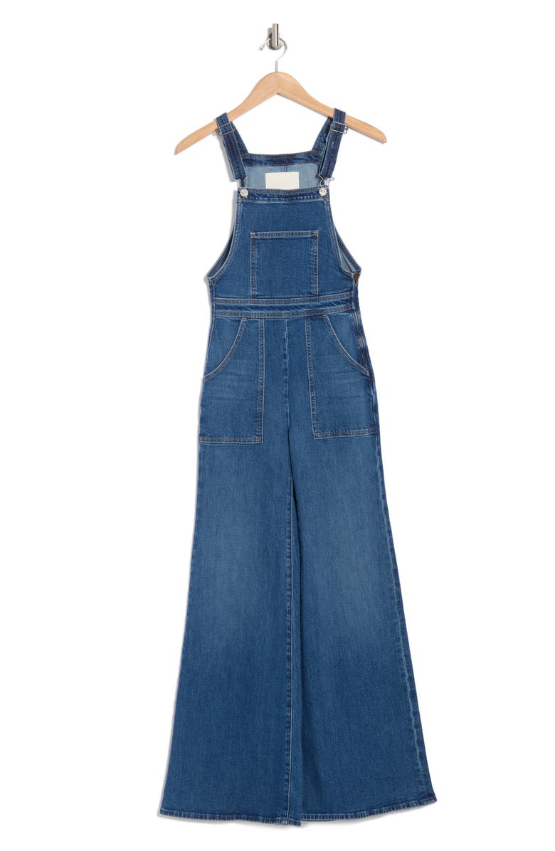 MOTHER High Waisted Twister Sneak Overalls, Alternate, color,