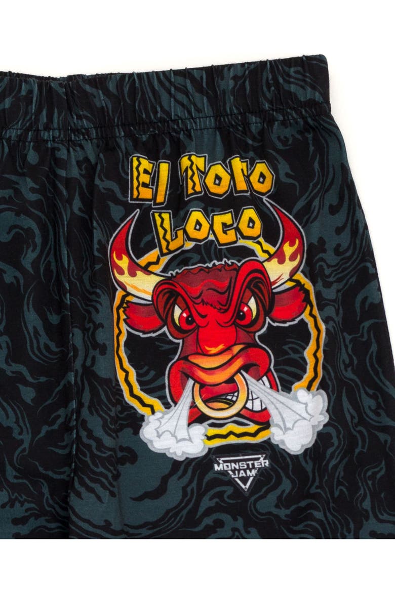 2-piece Long Sleeve Pajama Set (toddler, Little Kid & Big Kid), Alternate, color, El Toro Loco Orange