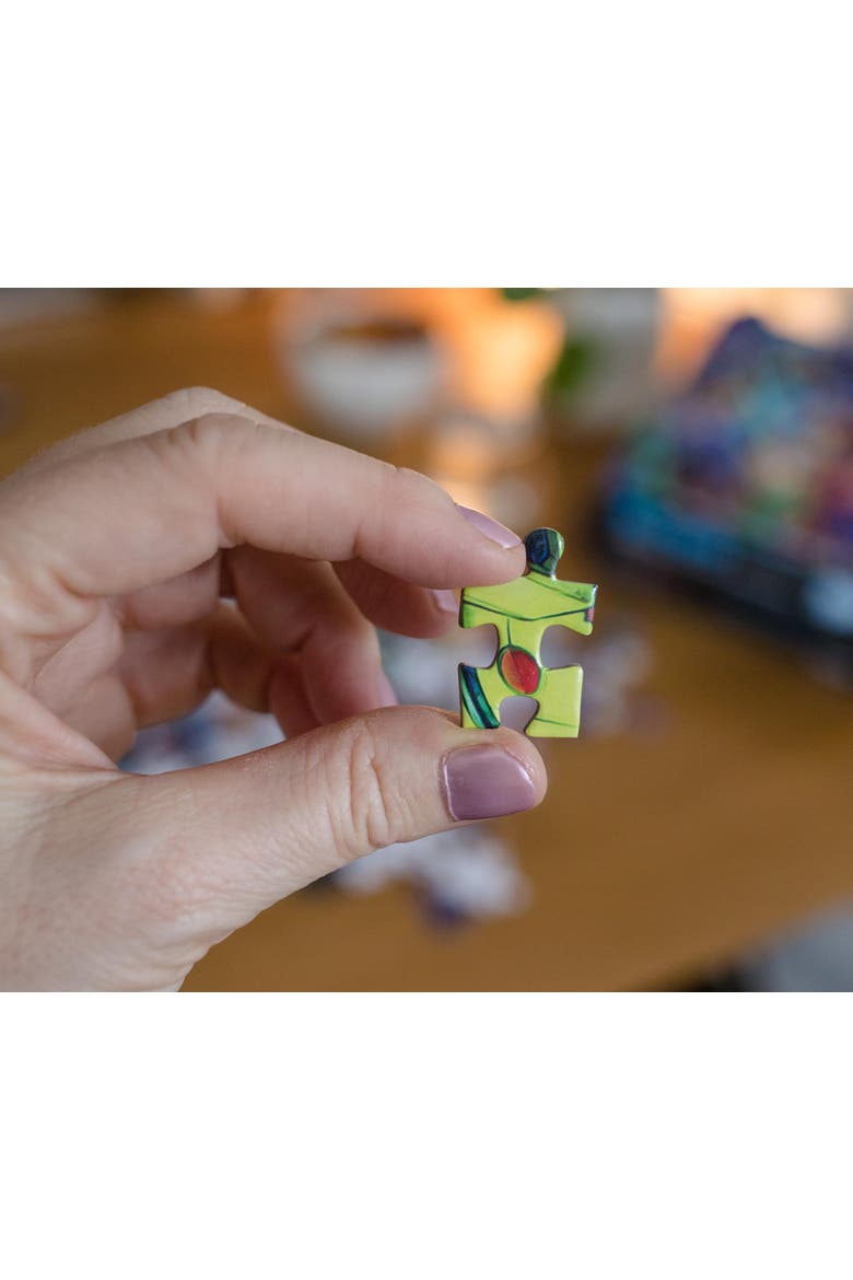 Rockem Sockem Mecha Robot Puzzle For Adults And Kids | 1000 Piece Jigsaw Puzzle, Alternate, color, Red