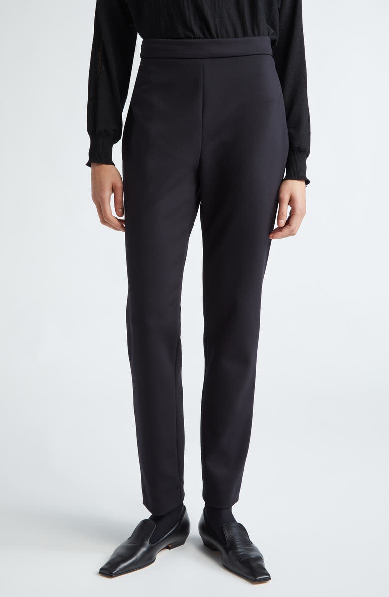 Max Mara Studio Bozen Fitted Ankle Trousers, Main, color, 